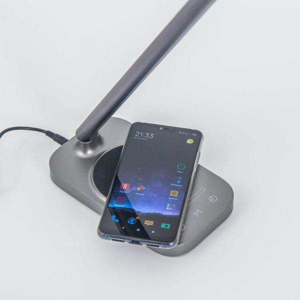 Купить Citilux CL803052 Ньютон Графит, USB+Qi