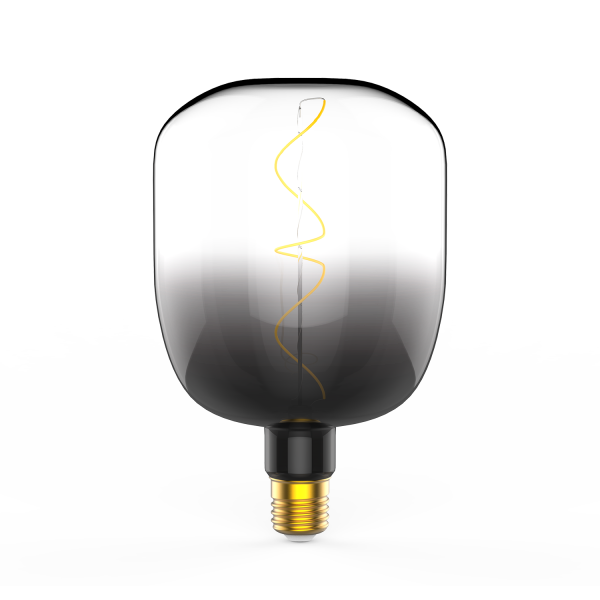 Купить Gauss Лампа Filament V140 5W 200lm 1800К Е27 black-clear flexible LED 1008802105