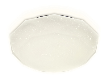 Ambrella Потолочный светодиодный светильник с пультом FF17 WH белый 48W 400*400*75 (ПДУ ИК)