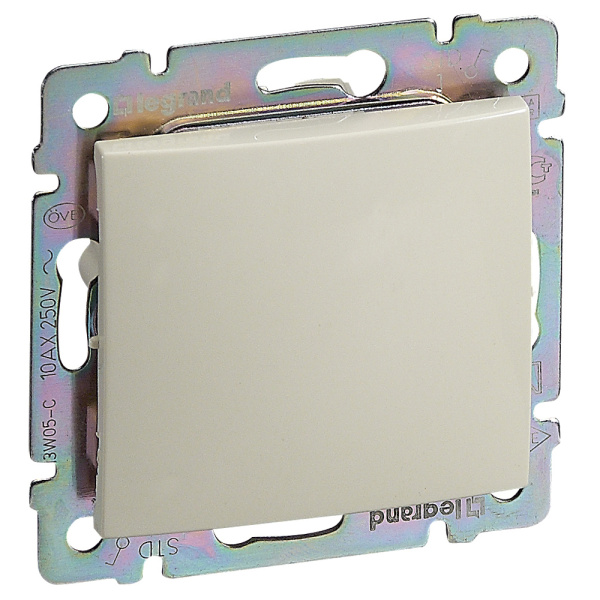 Legrand DIY Valena Крем Переключатель 1-клавишный 695602