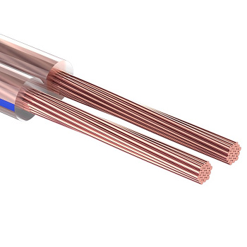 PROconnect Кабель акустический, 2х2.50 мм², прозрачный BLUELINE, 100 м. 01-6208-6