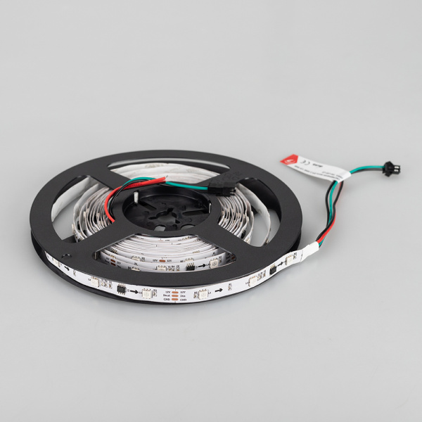 Купить Arlight Светодиодная лента SPI-5000-5060-30 12V Cx3 RGB (10mm, 7.2W/m, IP20) (Открытый, IP20) 026368(1)