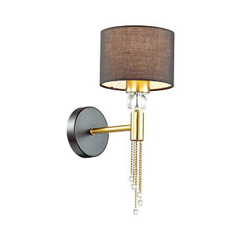 Lumion 4516/1W Черный Бра NEOCLASSI LN21 116 античная латунь E27 60W 220V SANTIAGO