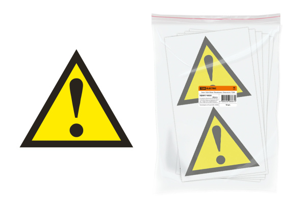 TDM Знак 150х150мм "Внимание. Опасность" SQ0817-0030