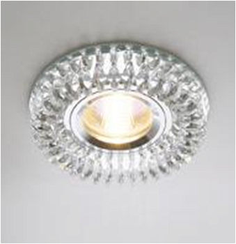 Italmac Bohemia 51 31 70 светильник декоративный из огранненого стекла, MR16, прозрачный