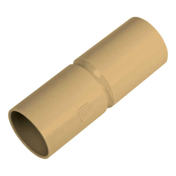 Промрукав Патрубок-муфта с ограничителем сосна д32 (36шт/324шт уп/кор) PR13.0262