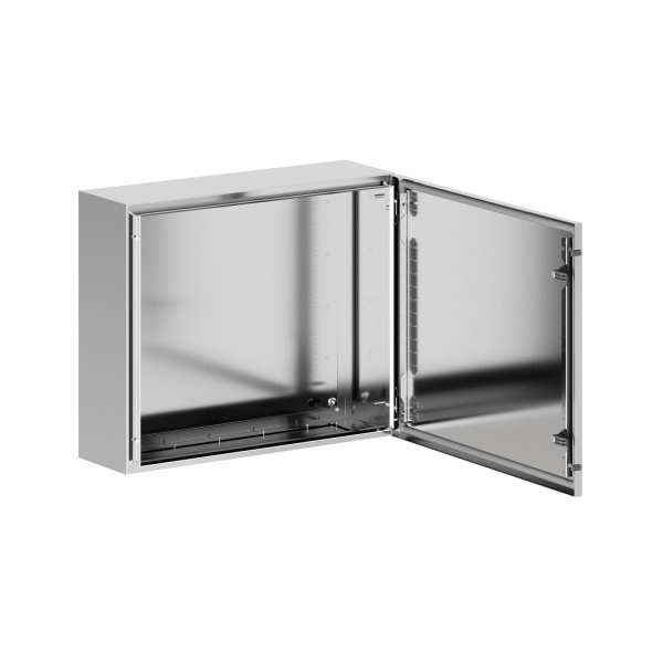 Купить DKC Корпус навесной STH с М/П из нержавеющей cтали AISI304 ВхШхГ 500x600x200 мм, с фланцем