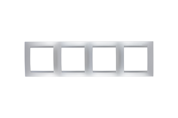 Купить Simon 15 Алюминий Рамка 4-ая 1500640-033