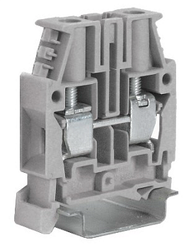 DKC CBC.10GR(Ex), проходной зажим серый 10 кв.мм