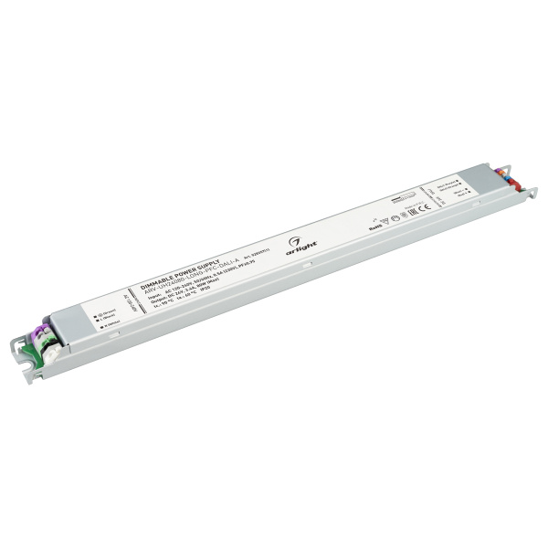Arlight Блок питания ARV-UH24080-LONG-PFC-DALI-A (24V, 3.4A, 80W) (IP20 Металл, 7 лет) 028357(1)