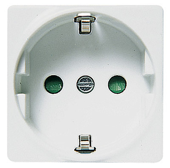 ABB NIE Stylo Бел Розетка с/з 2 мод 2288 BA