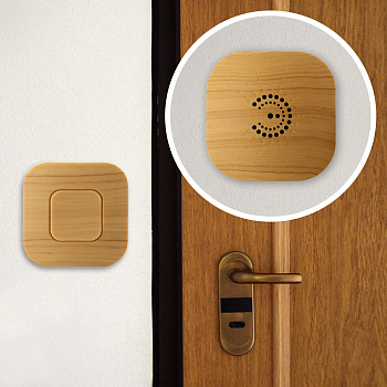 ЭРА 90635 Звонок BIONIC Bright wood беспроводной