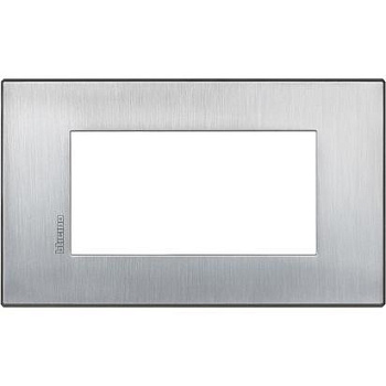 BT Axolute Air Матовый хром Рамка, итальянский стандарт 4 мод. HW4804CRS