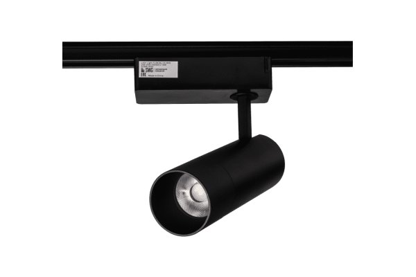 SWG Спот для трековыx систем серия TL28, Черный, 10Вт, 3000K TL28-BL-10-WW