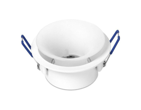 Купить Ambrella Встраиваемый точечный светильник TN186 WH/S белый/песок GU5.3 D80*50