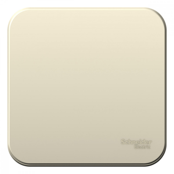 Systeme Electric Blanca наруж Молочный Переключатель 1-клавишный 10А, 250B, изолир. пластина