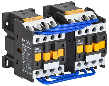IEK Контактор КМИ-11230 реверс 12А 230В/АС3 2НО
