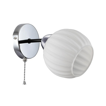 Lumion 4593/1W COMFI хром, черный Бра с выключателем E27 40W 220V DANIKA