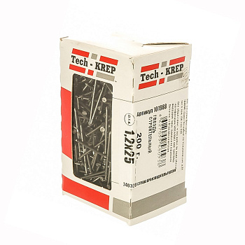 Tech-Krep Гвоздь строительный 1,2х25 (200 г) - коробка с ок 101988