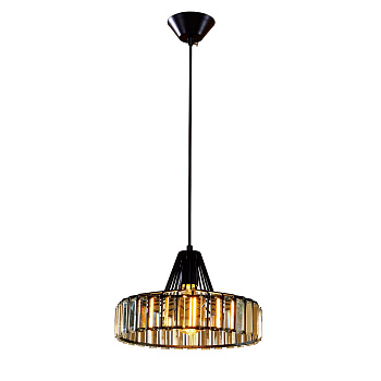 Citilux CL450212 Эдисон Черн+Хрусталь Светильник Подвес