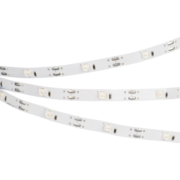 Arlight Светодиодная лента RT-5000-6060LENS-20-12V Warm3000 (10mm, 10W/m, IP20) (Открытый) 030892