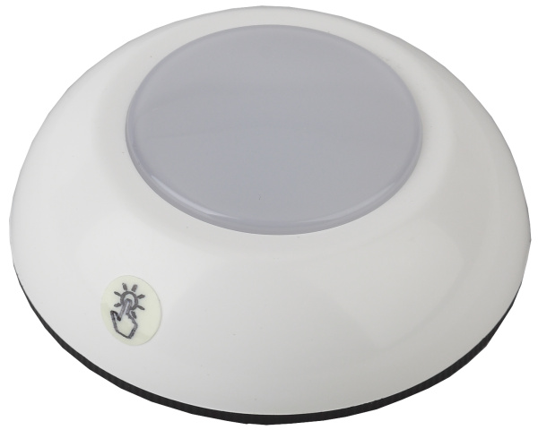 ЭРА SB-601 Фонарь пушлайт "Луна-1" [флюор.сенсор, 3xAAA, белый, 1 шт в бл.]