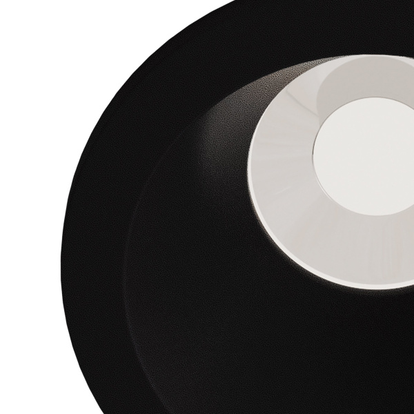 Купить Maytoni Technical Zoom Черный Встраиваемый светильник GU10 50W DL032-2-01B