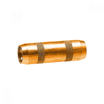 EZETEK Муфта соединительная 16 мм, латунь 90224