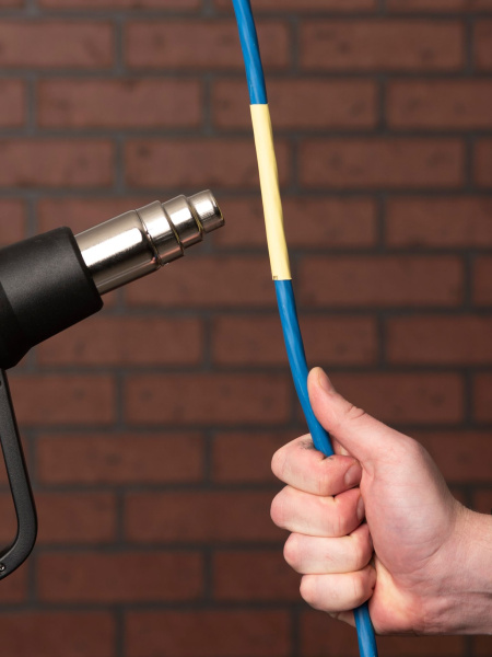 Купить EKF PROxima Термоусаживаемая трубка ТУТ нг 12/6 желтая рулон