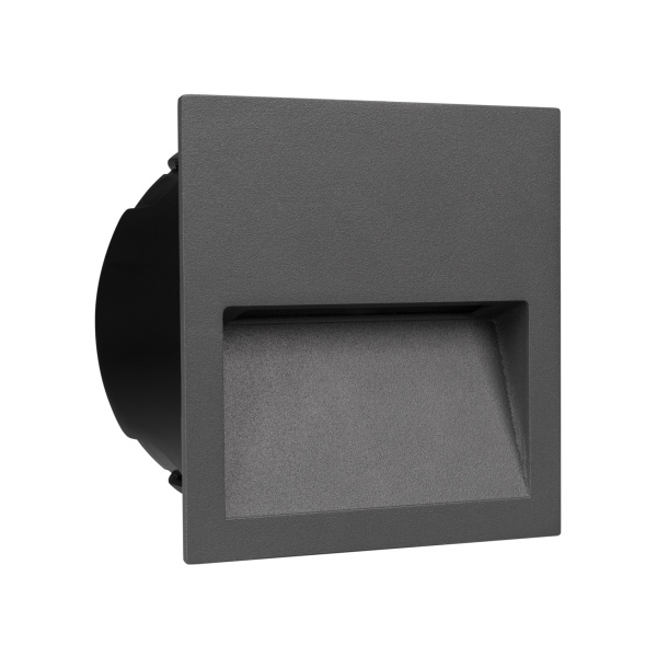 Купить Arlight Светильник LTD-TRAIL-S115x115-4W Warm3000 (GR, 70 deg, 230V) (IP65 Металл, 3 года) 029963