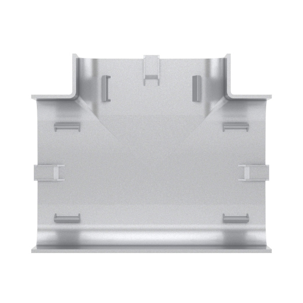 Купить DKC Тройник 90х50 мм, цвет серый металлик