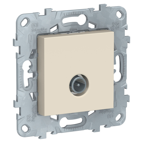 SE Unica New Беж Розетка TV, оконечная NU546444