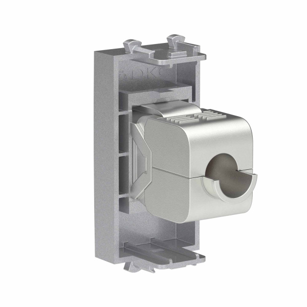 Купить DKC Компьютерная розетка RJ-45 без шторки модульная, кат.6А экранированная, "Avanti", "Закаленная сталь", 1 модуль