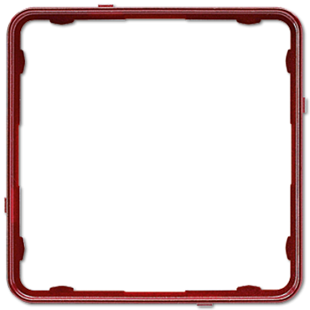 JUNG CD plus Красный металлик Рамка внутренняя цветная CDP81RTM