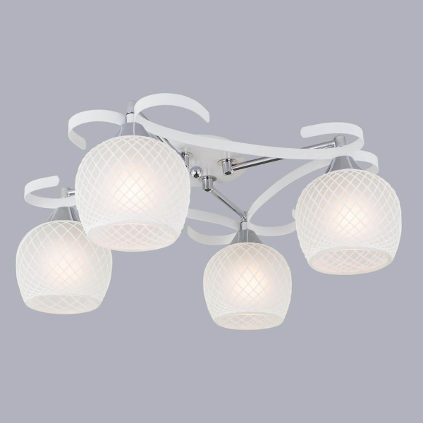 Купить Citilux CL171141 Сюзи Белая+Хром Светильник Люстра