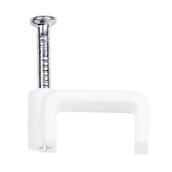 Крепеж кабеля плоский 14мм х 7мм (упак. 50 шт.) Rexant 07-4214