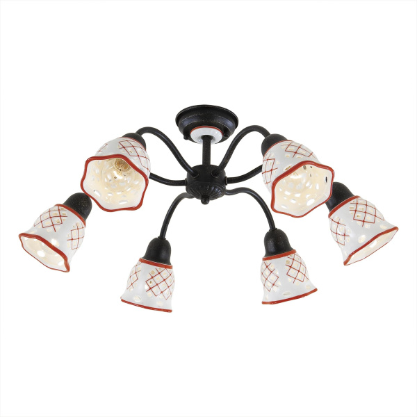 Citilux CL534163 Ажур Красный  Светильник Люстра