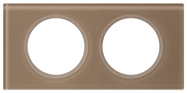 Legrand Celiane2 Смальта мокка Рамка 2-я (2+2 мод) 069462