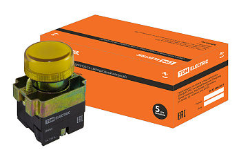 TDM Лампа BV65 матрица d22 мм желтый SQ0702-0047