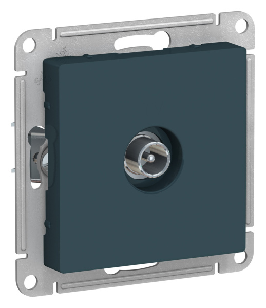 Купить Systeme Electric AtlasDesign Изумруд Розетка TV проходная 4DB, механизм