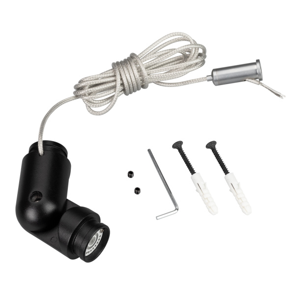 Arlight Коннектор поворотный MAG-FLEX-CON-POWER-TURN-KIT (BK) ( IP20 Металл, 3 года) 034058