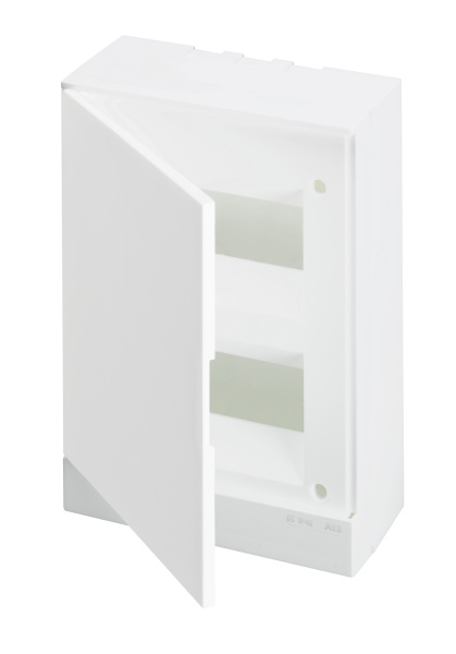 ABB Basic E Бокс настенный 16М белая непрозрачная дверь (с клеммами) 1SZR004002A2105
