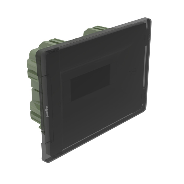 Купить Legrand Practibox3 встраиваемый прозрачная дверь 1х8м E+N (земля+нейтраль) 401751