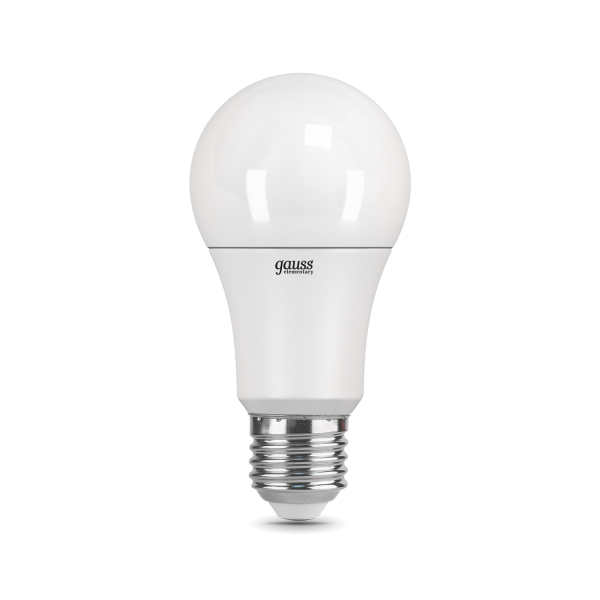 Купить Gauss Лампа Elementary A60 15W 1320lm 3000K E27 LED 23215