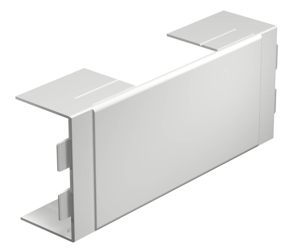 OBO Bettermann Отвод Т-образный кабель-канала WDK 60x110 мм ПВХ светло-серый RAL7035 6183034