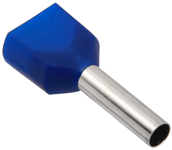 IEK Наконечник НШВИ2 2,5-12 из/фл синий (100шт) UGN31-012-D25-100-G