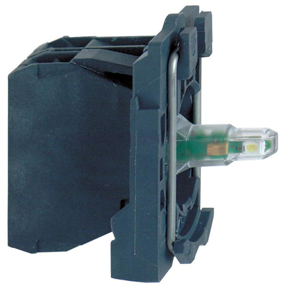 Купить SE XB5 Корпус зеленой кнопки 22мм с подсветкой (ZB5AW0B31)