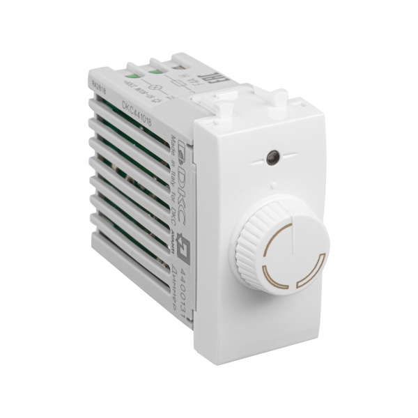 Купить DKC Диммер поворотный модульный, "Avanti", "Белое облако", 1 модуль