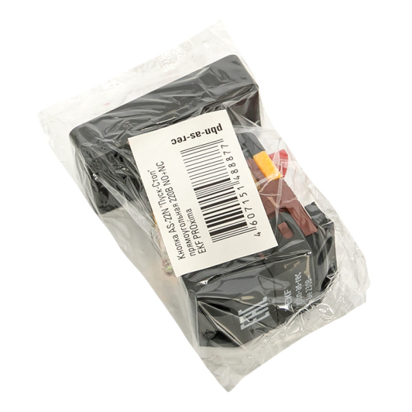 Купить EKF PROxima Кнопка AS-22N "Пуск-Стоп" прямоугольная 220В NO+NC