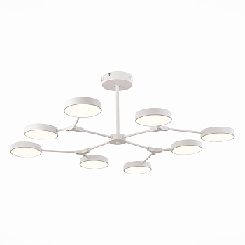 Evoluce SLE6003-502-08 Светильник потолочный Белый/Белый LED 8*10W